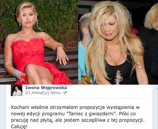 Węgrowska: "KOCHANI, DOSTAŁAM PROPOZYCJĘ z "Tańca z gwiazdami"!