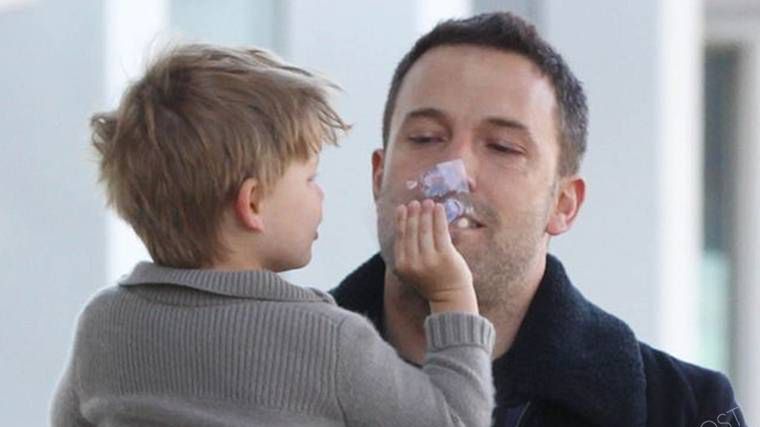 Ben Affleck z synem