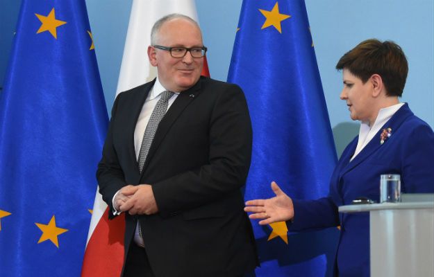"Dialog z Polską nie powiódł się". Czy KE zastosuje art. 7 traktatu o UE?