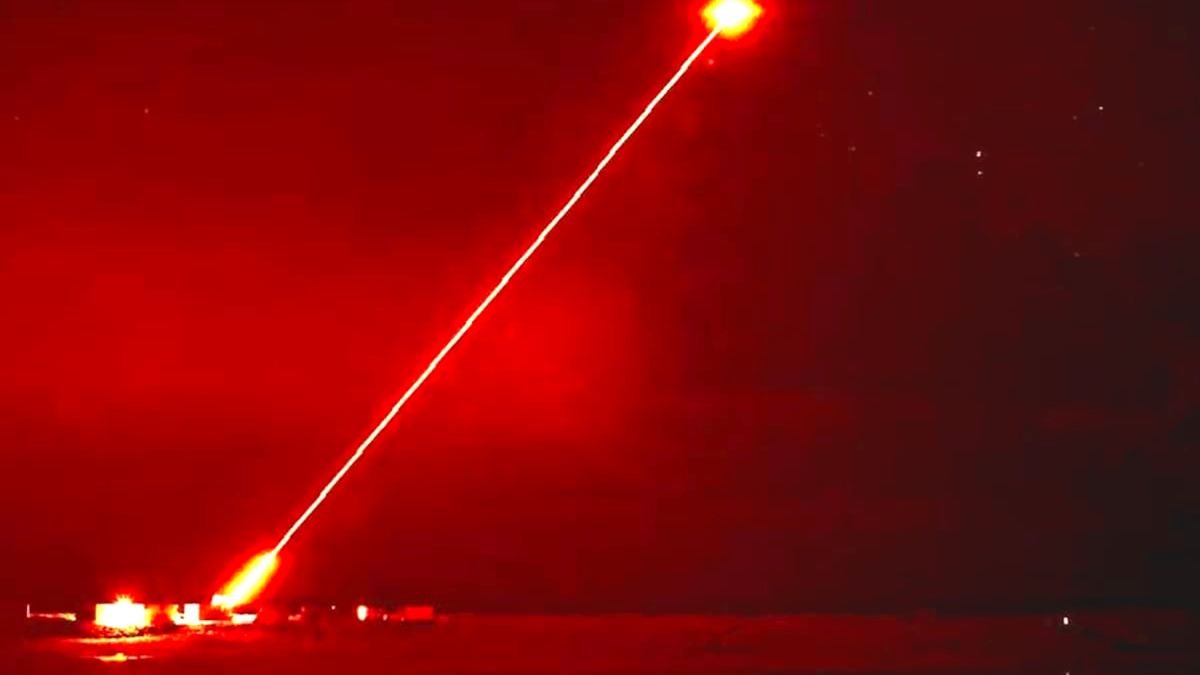 Test lasera bojowego Dragon Fire - zdjęcie ilustracyjne