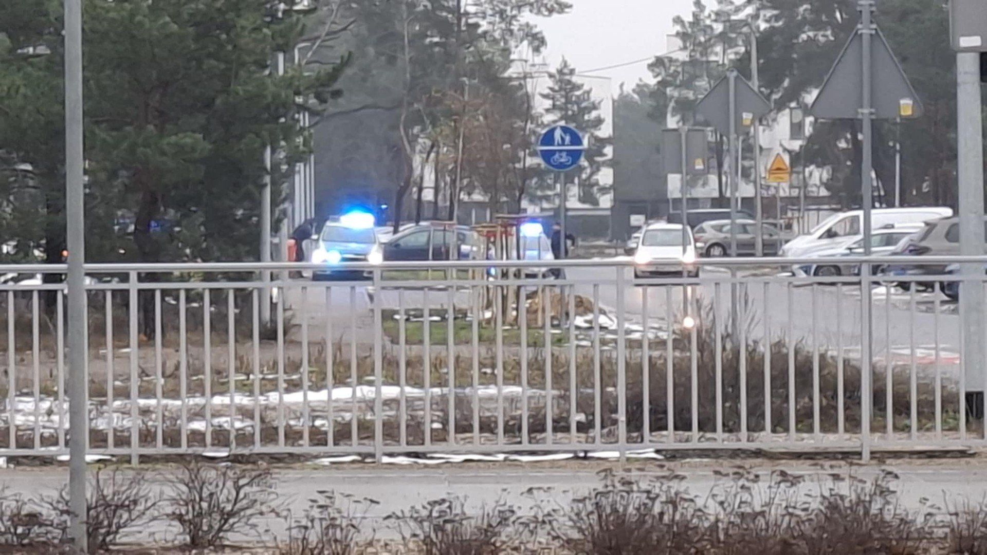 Na miejscu są saperzy oraz policja. Ewakuowano okolicznych mieszkańców.