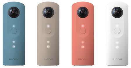 Ricoh Theta SC - prostsza wersja kamery Ricoh Theta S do filmów sferycznych