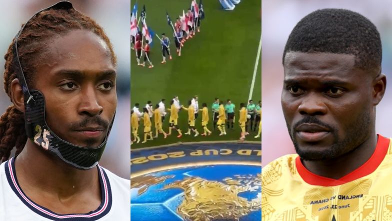 Zamieszanie przed meczem Anglia - Ghana