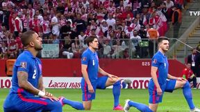 Anglicy klęknęli przed meczem. Polscy kibice zareagowali bardzo żywiołowo