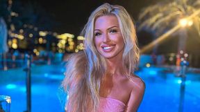 Piłkarz Lecha odebrał nagrodę. Jego piękna dziewczyna skradła show