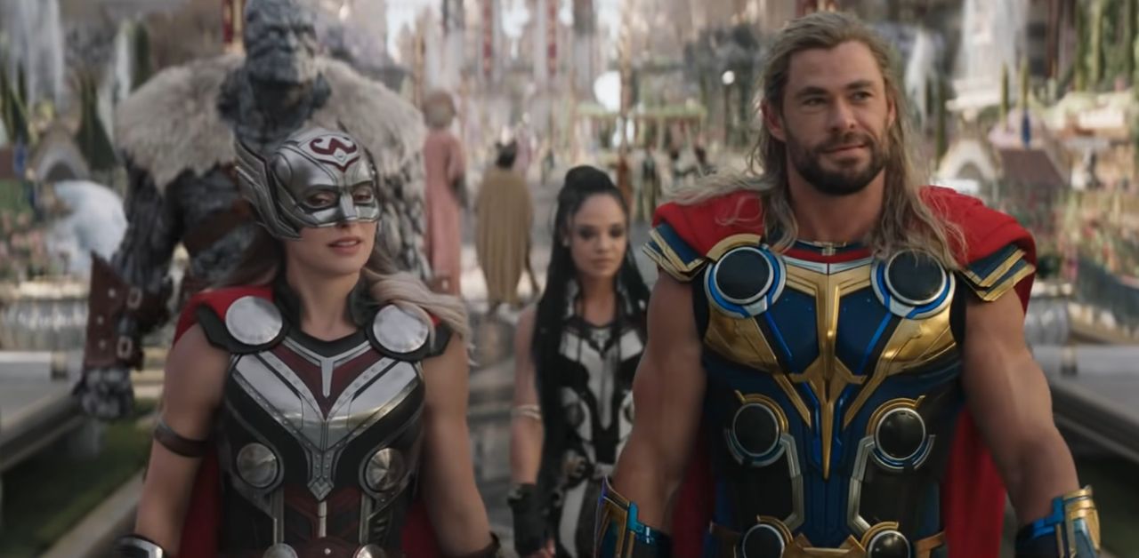 Mighty Thor (Natalie Portman) i Thor (Chris Hemsworth)