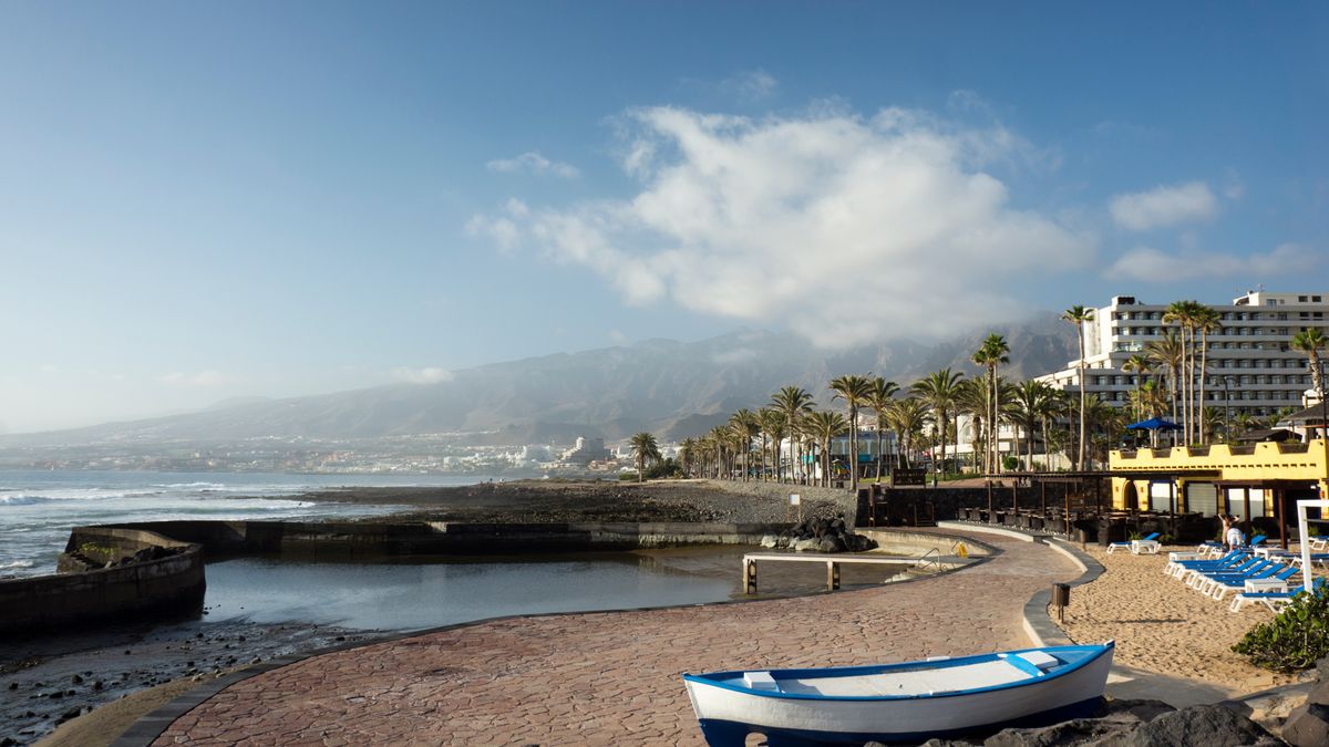 лодка, океан, las americas, los cristianos