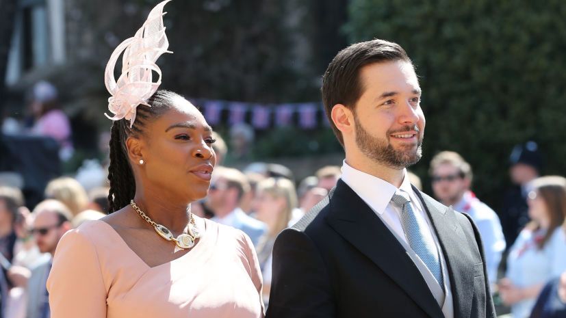 Zdjęcie okładkowe artykułu: Getty Images / WPA Pool / Pool / Na zdjęciu: Serena Williams i Alexis Ohanian na ślubie księcia Harry'ego i Meghan Markle