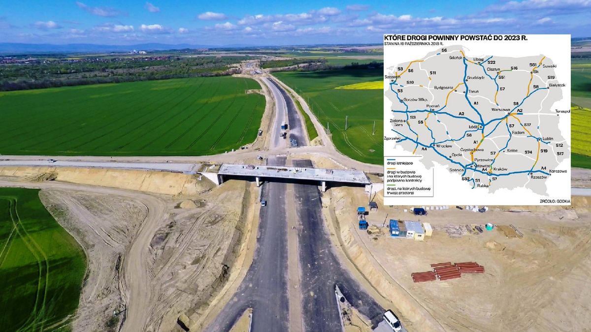 Unijny budżet na budowę dróg wykorzystany w połowie