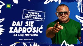 Wygrana lub zwrot na konto główne na Ligę Mistrzów w BETFAN