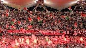 Kibice podczas meczu LM: Legia Warszawa - Dundalk FC (galeria)