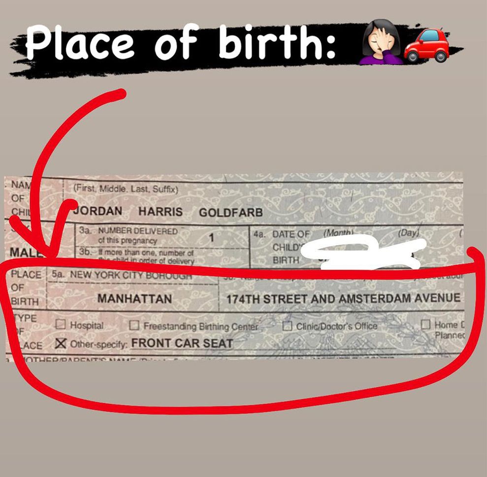 Akt urodzenia Jordana