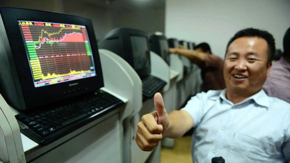 Chińska giełda już dawno nie rosła tak mocno.