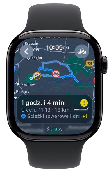 Apple Watch pokaże najlepszą trasę