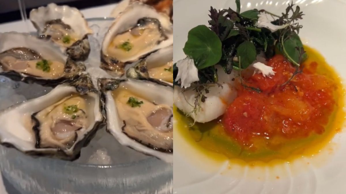 Lunch w luksusowej restauracji 