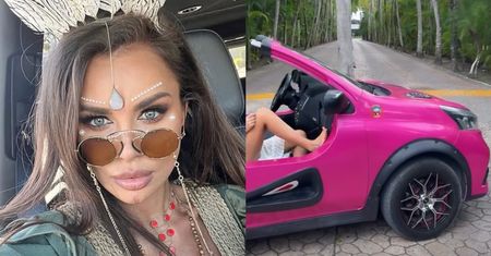 Natalia Siwiec jeździła autem po plaży. To nietypowy model