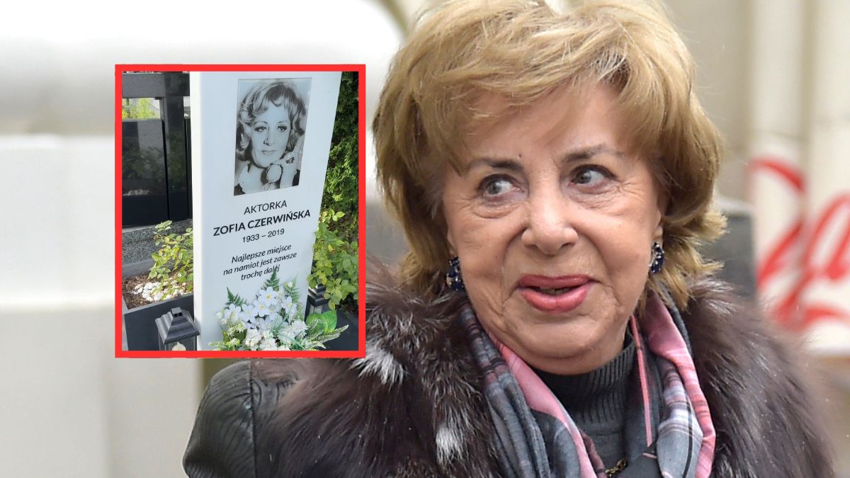 Dziennikarze odwiedzili grób Zofii Czerwińskiej. Szukają kwiatów