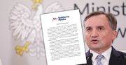 "Już 3 lata temu głośno przestrzegaliśmy". Ziobryści pokazali pismo