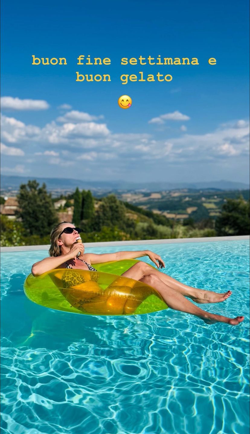 Magdalena Cielecka na wakacjach