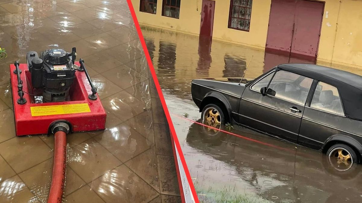 Miasto po piątkowej ulewie
