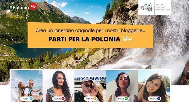 Włoscy twórcy internetowi odwiedzą Polskę w kampanii „#PoloniaWow”