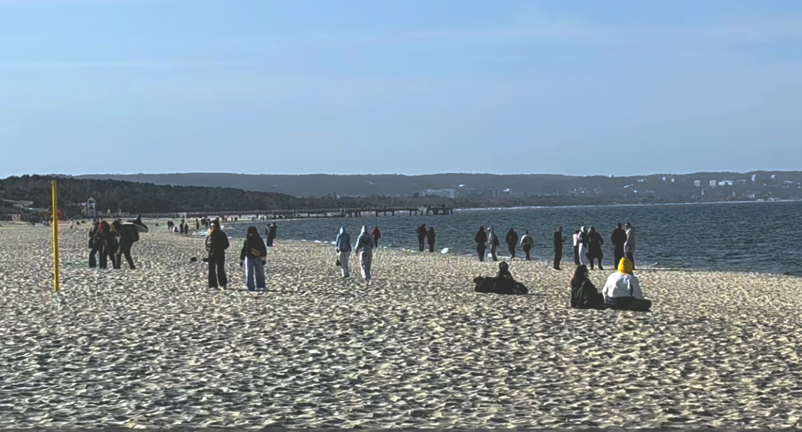 Wideo z plaży w Gdańsku. Tak było w weekend