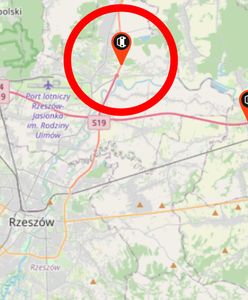 Kraksa dwóch ciężarówek na S19 koło Rzeszowa