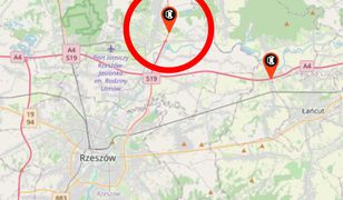 Kraksa dwóch ciężarówek na S19 koło Rzeszowa
