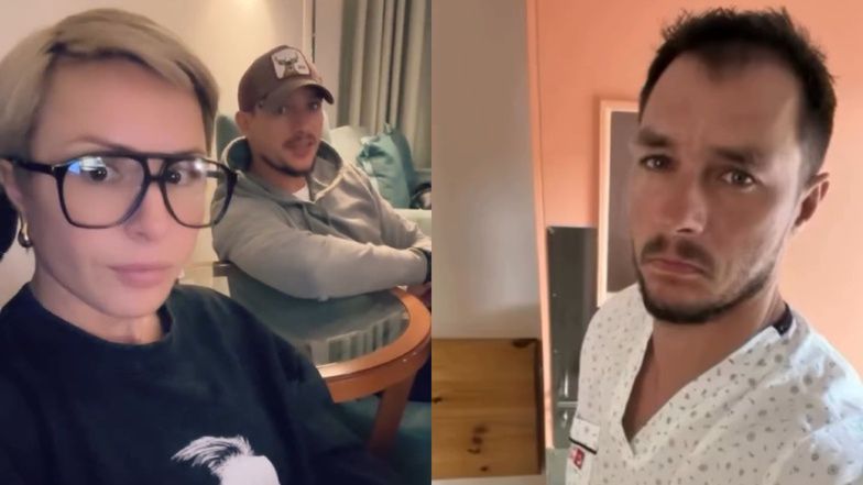 Blanka Lipińska czuwała przy swoim partnerze