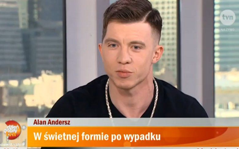 Alan Andersz opowiedział o tym, jak wychodził ze śpiączki. Bardzo często pytają go o śmierć