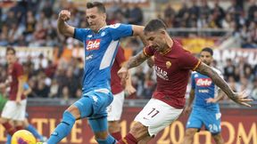 Serie A: AS Roma - SSC Napoli. Giallorossi lepsi w derbach słońca. Arkadiusz Milik strzelił gola na otarcie łez