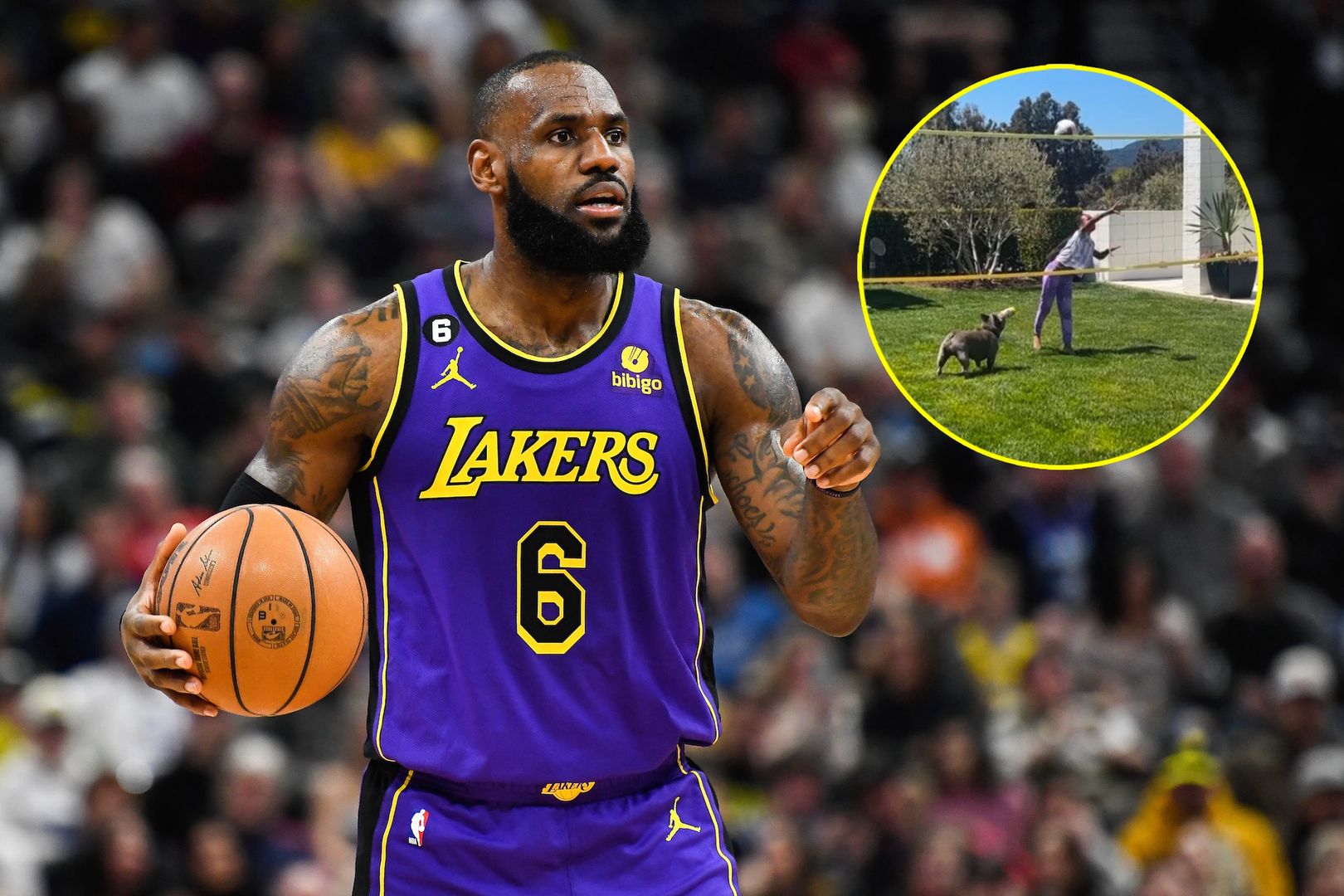 LeBron James jest nią zachwycony. "Rośnie moja gwiazda siatkówki"