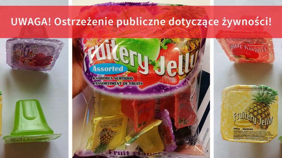 Wycofane galaretki dla dzieci