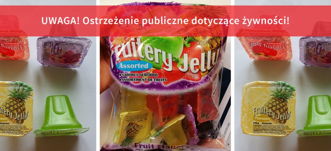 GIS wycofuje galaretki dla dzieci. Istnieje ryzyko zadławienia i uduszenia