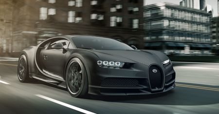 Bugatti Chiron Noire Élégance i Sportivo, czyli czerń elegancka albo mroczna