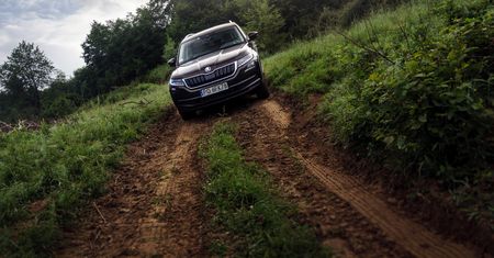 Škodą Kodiaq w błoto: długodystansowy SUV w terenie