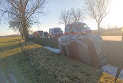 Wypadek w Tragaminie. Ranna kobieta w ciąży i roczne dziecko