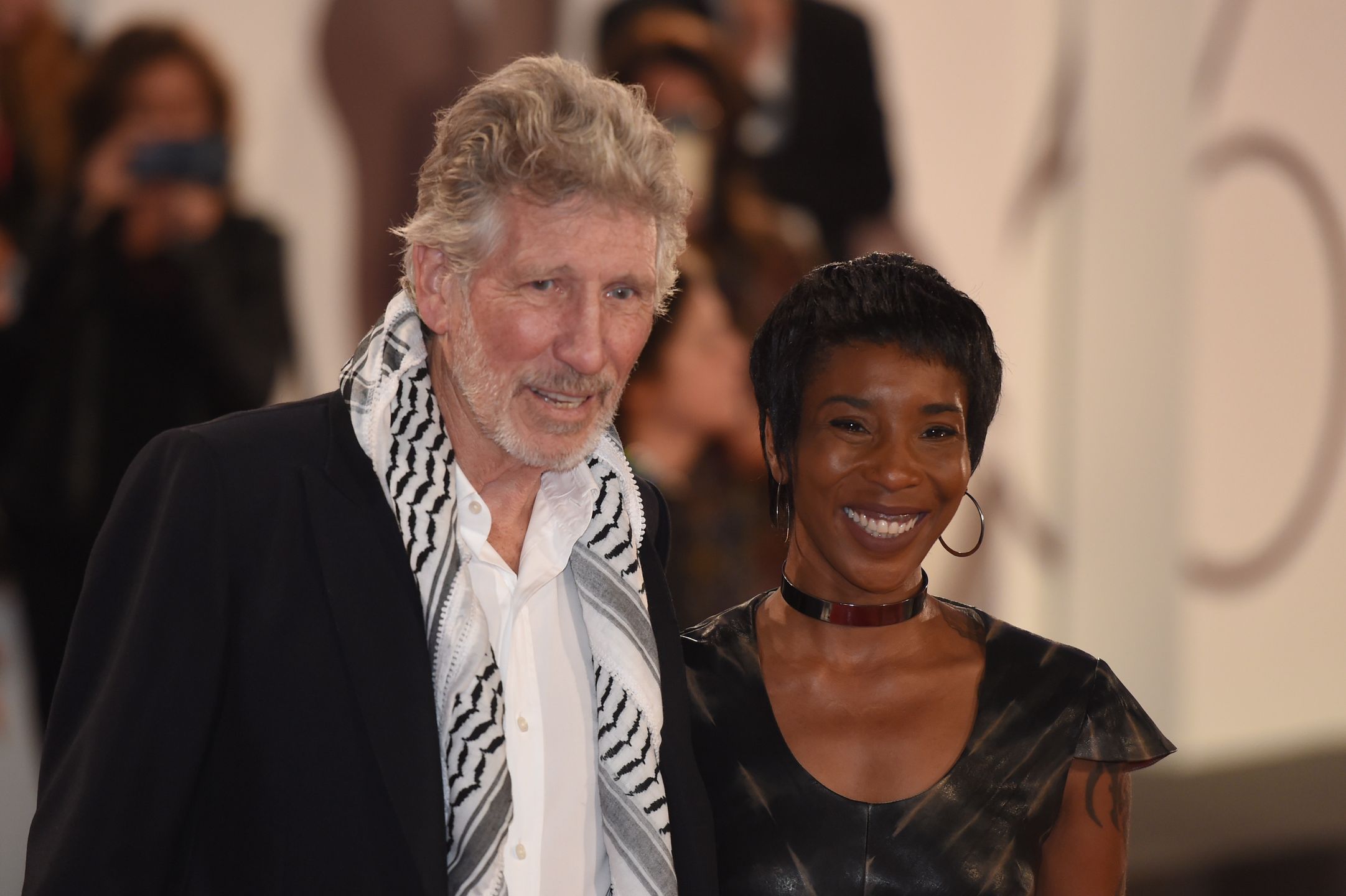Roger Waters z Kamilą 