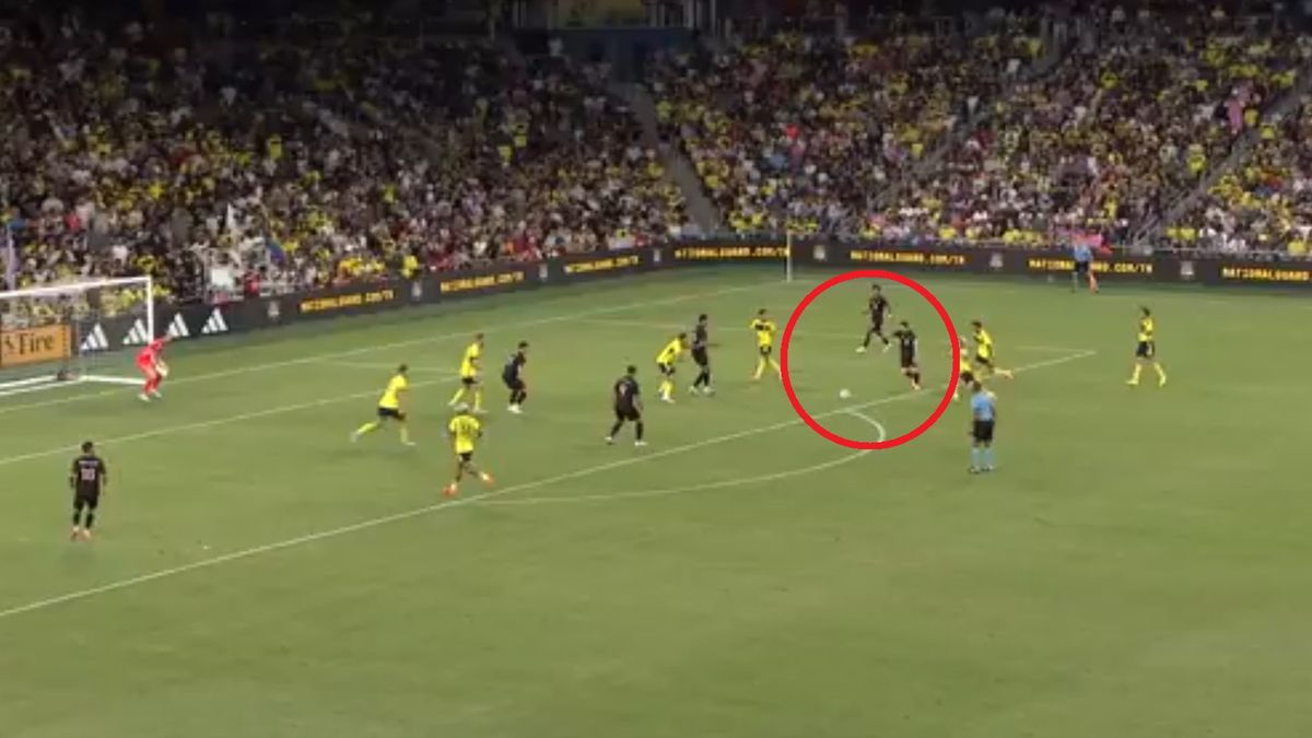 Twitter / InterMiamiCF / Na zdjęciu: Lionel Messi otworzył wynik meczu Interu Miami