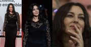 Zjawiskowa Monica Bellucci w czarnych koronkach pozuje na czerwonym dywanie we Francji (FOTO)