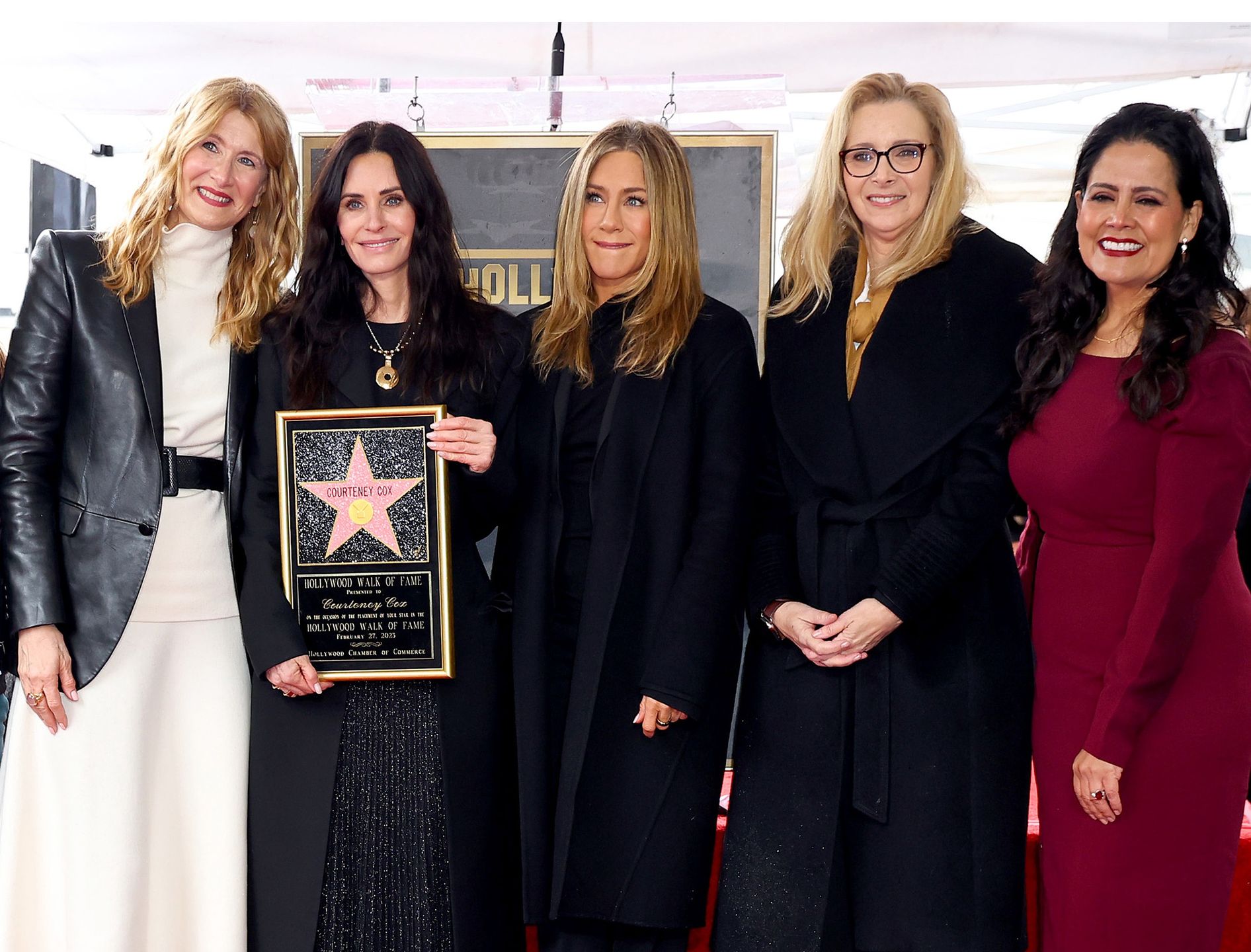 Courteney Cox odsłoniła swoją gwiazdę w Alei Sław