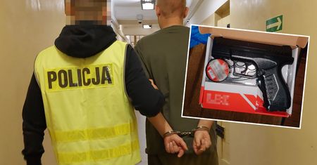 Przyjechał po dziewczynę. Para zaatakowana maczetą. Sprawca miał broń