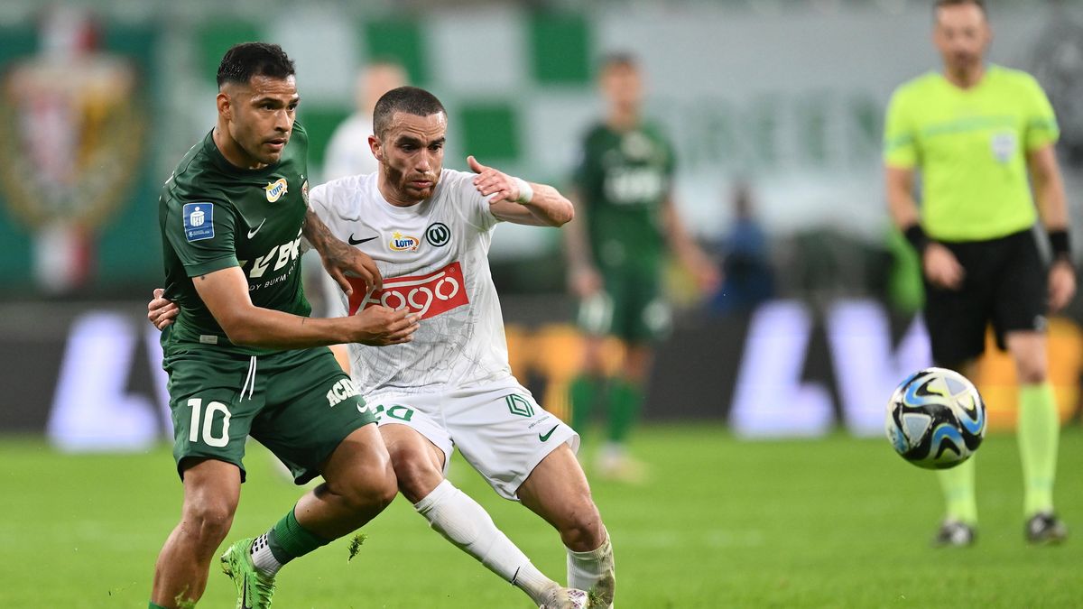 PAP / Maciej Kulczyński / Na zdjęciu: Nahuel Leiva znalazł się na celowniku Maccabi Hajfa