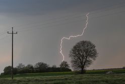 Małopolska. Nawałnica nad Dobczycami