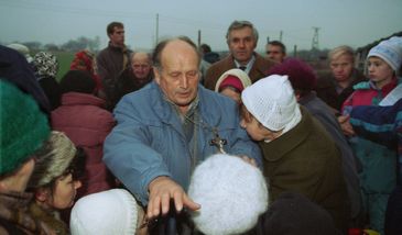 Prorok z ogródków działkowych. Do Oławy ściągały tłumy z całej Polski