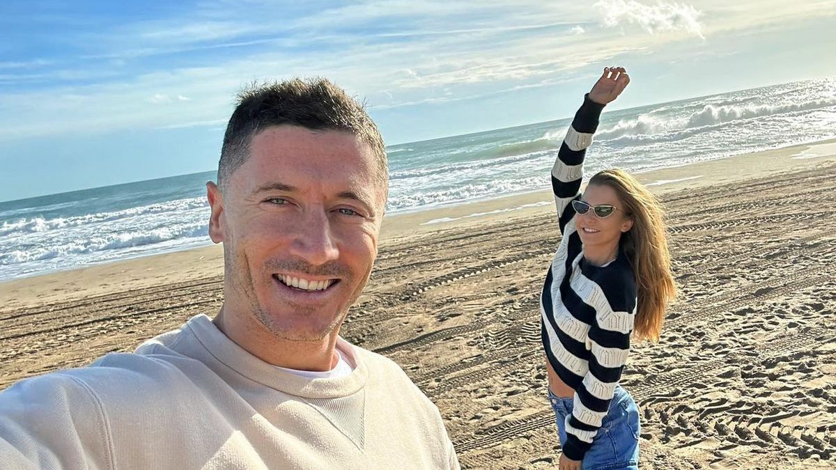 Instagram / Robert Lewandowski / Na zdjęciu: Robert Lewandowski i Anna Lewandowska