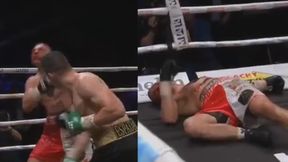 Potworny nokaut. Stracił przytomność i został zniesiony na noszach