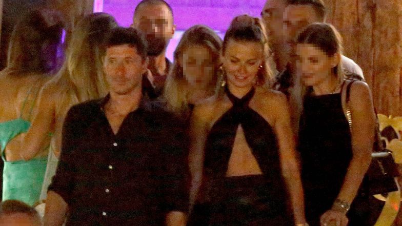 Anna i Robert Lewandowscy na Ibizie 