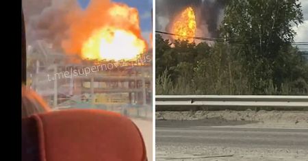 Tragedia w Rosji. Wybuchł pożar w zakładzie gazowym