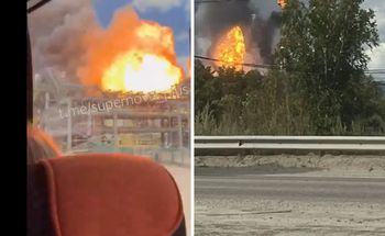 Tragedia w Rosji. Wybuchł pożar w zakładzie gazowym